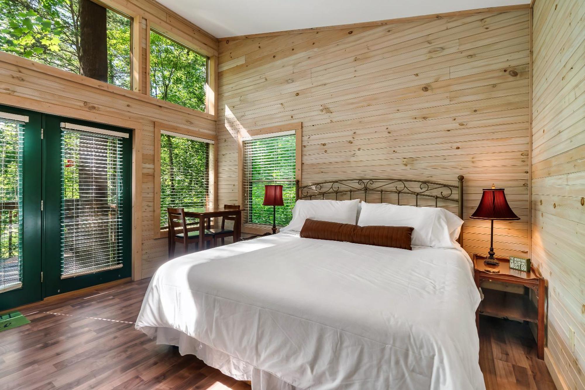 Rivers Edge Treehouses Robbinsville Esterno foto