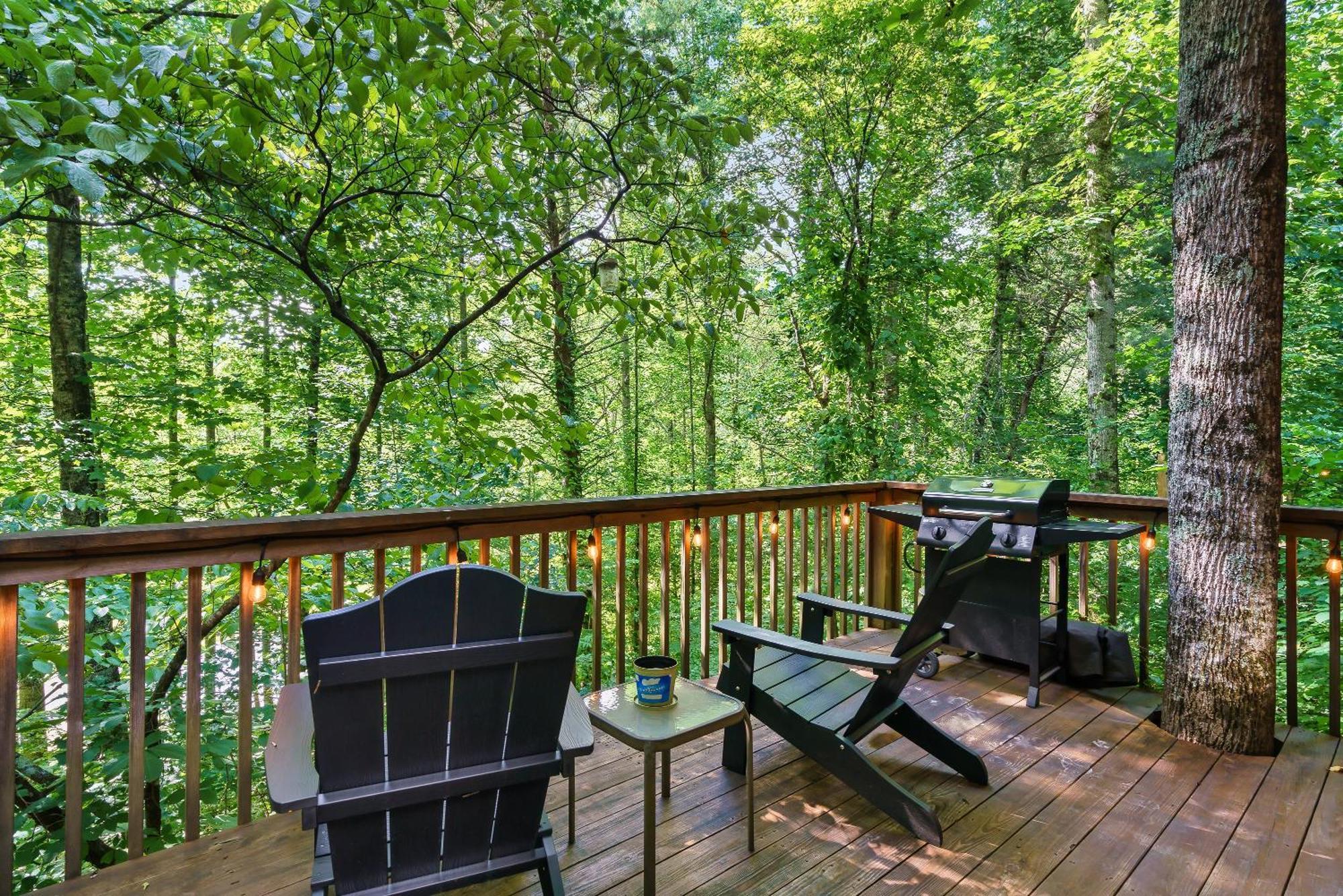 Rivers Edge Treehouses Robbinsville Esterno foto