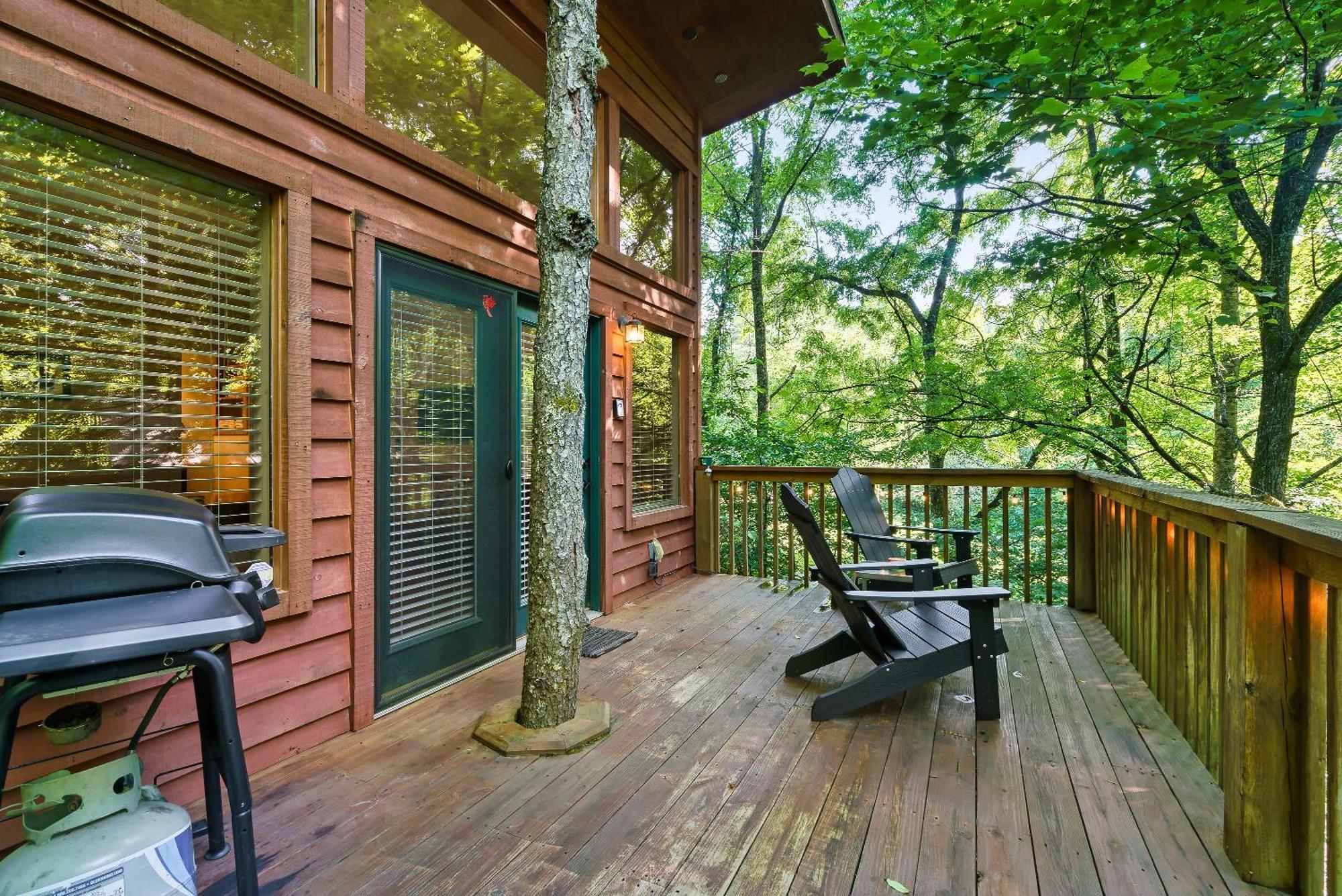 Rivers Edge Treehouses Robbinsville Esterno foto