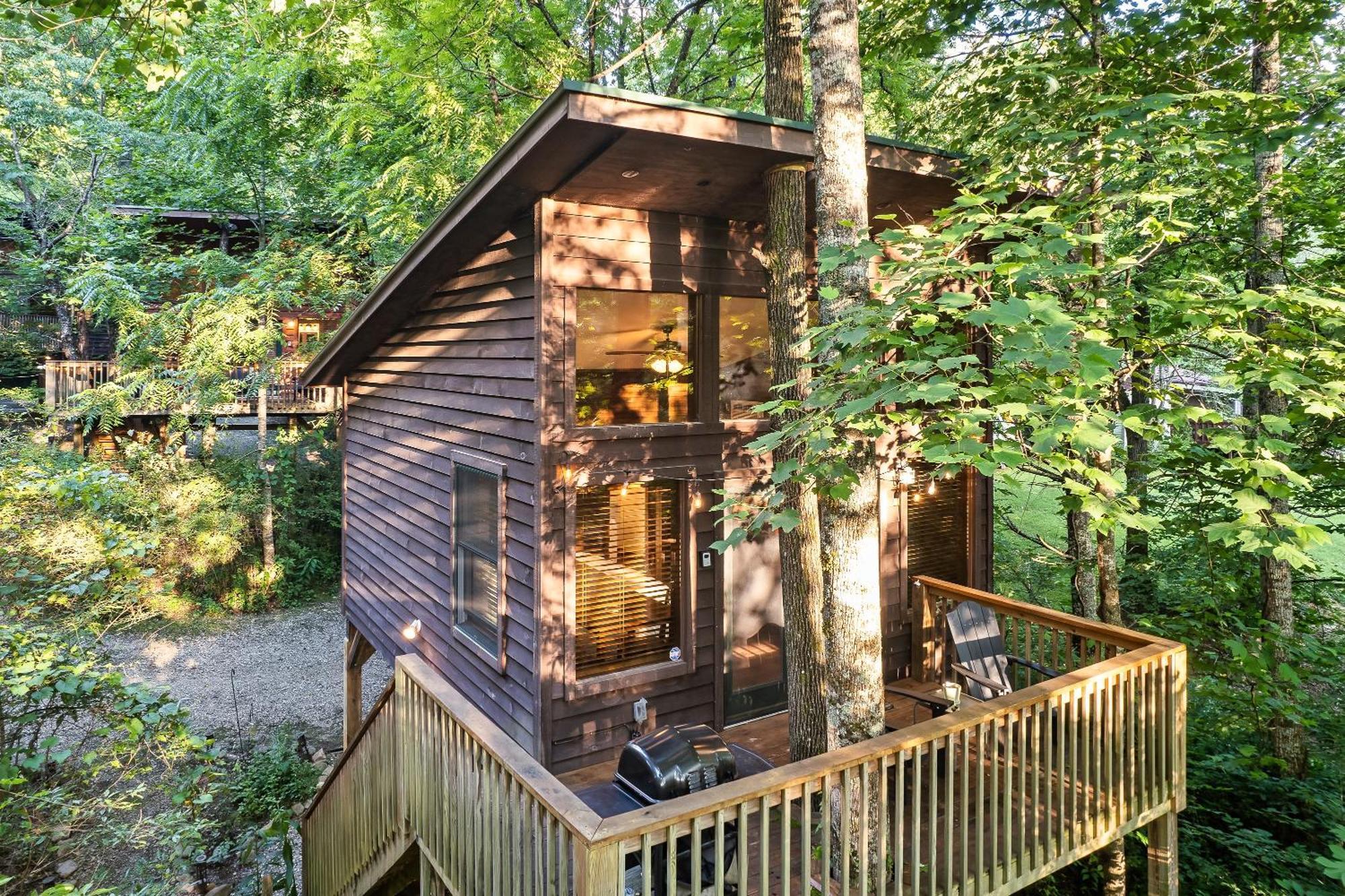 Rivers Edge Treehouses Robbinsville Esterno foto