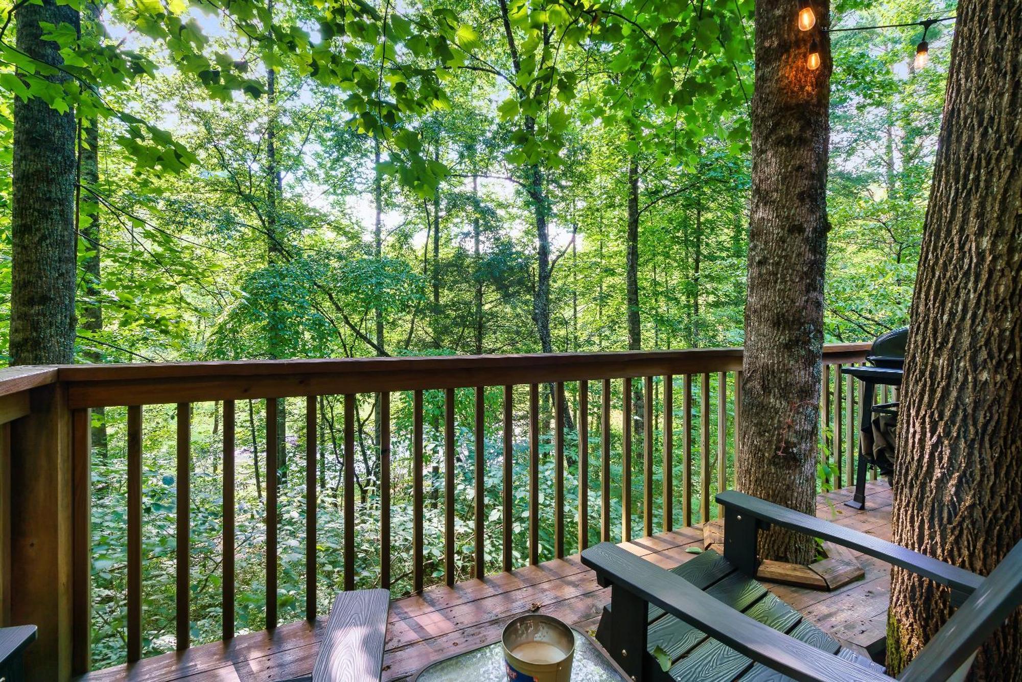 Rivers Edge Treehouses Robbinsville Esterno foto