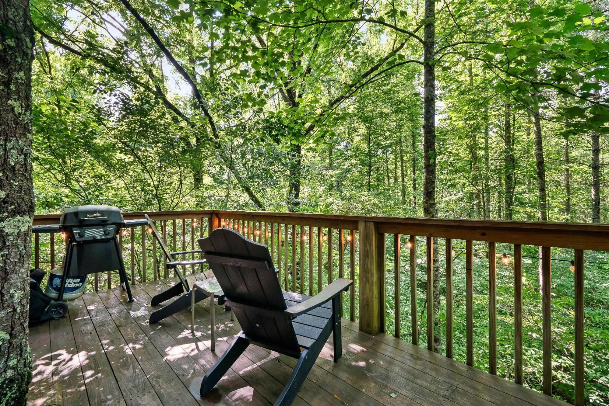 Rivers Edge Treehouses Robbinsville Esterno foto