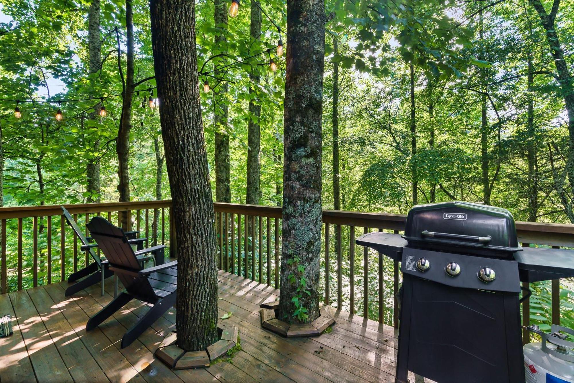 Rivers Edge Treehouses Robbinsville Esterno foto